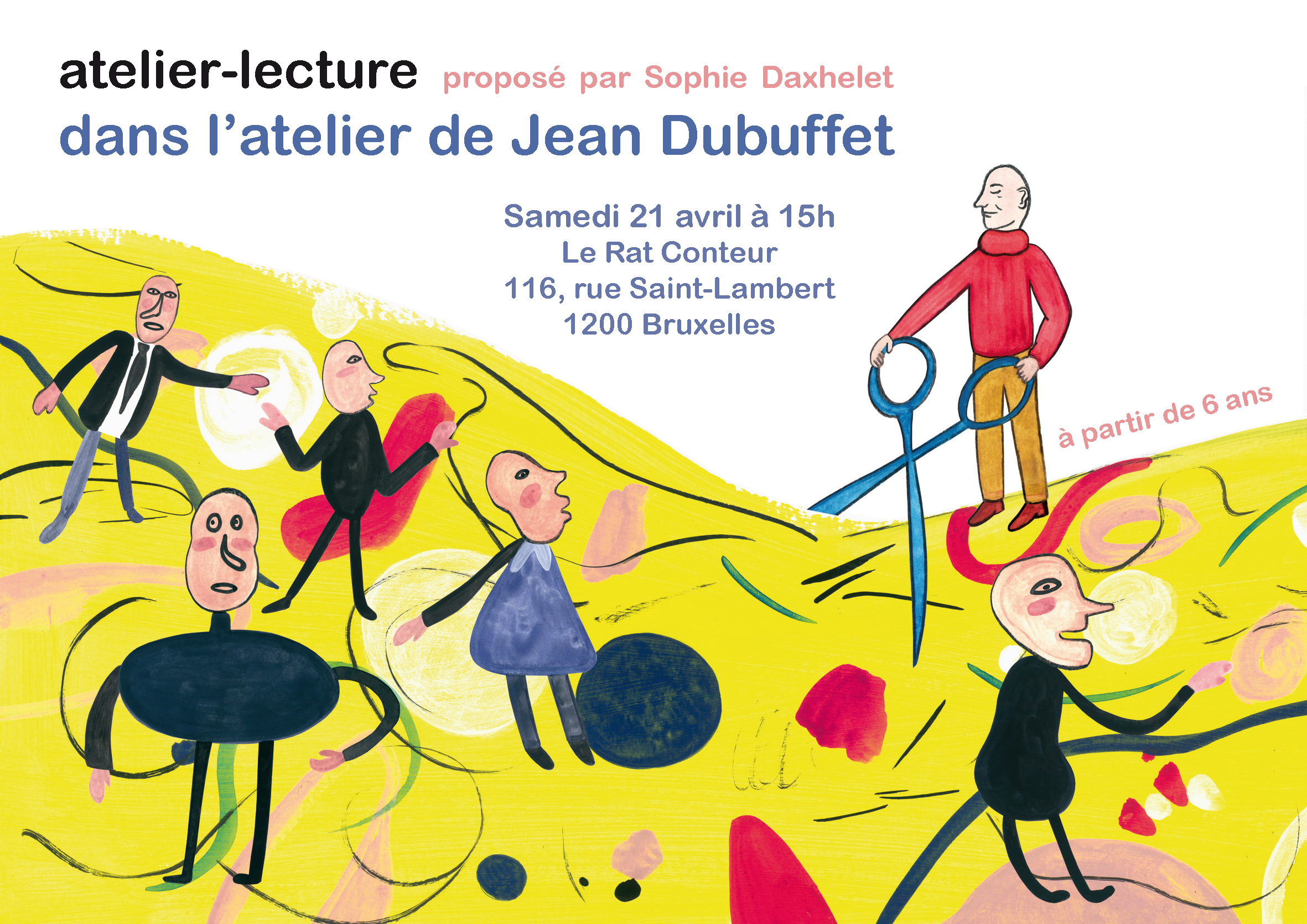 Atelier lecture à la librairie Le Rat Conteur