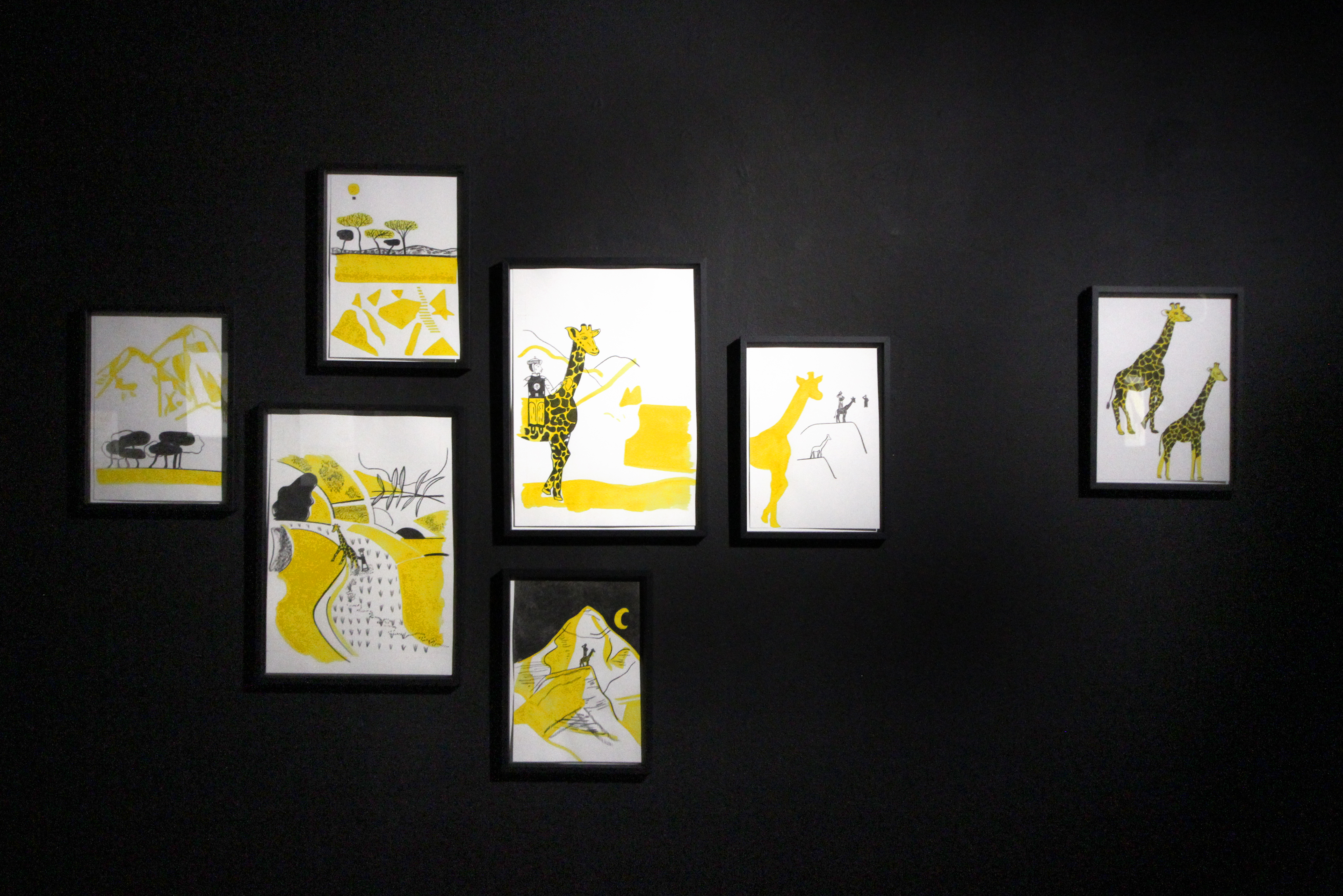 Exposition Une girafe sur le toit du monde