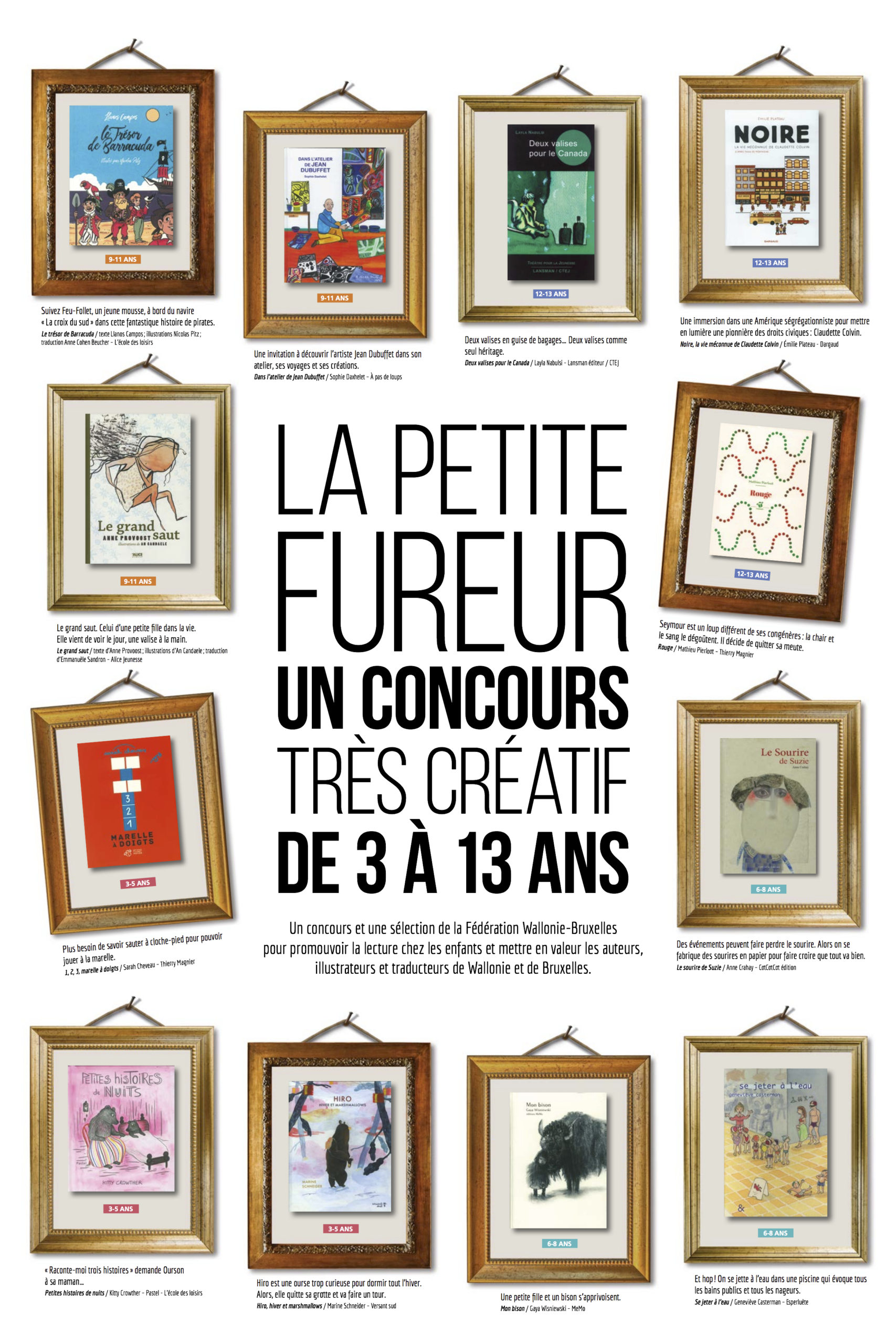 Sélection Petite Fureur 2019